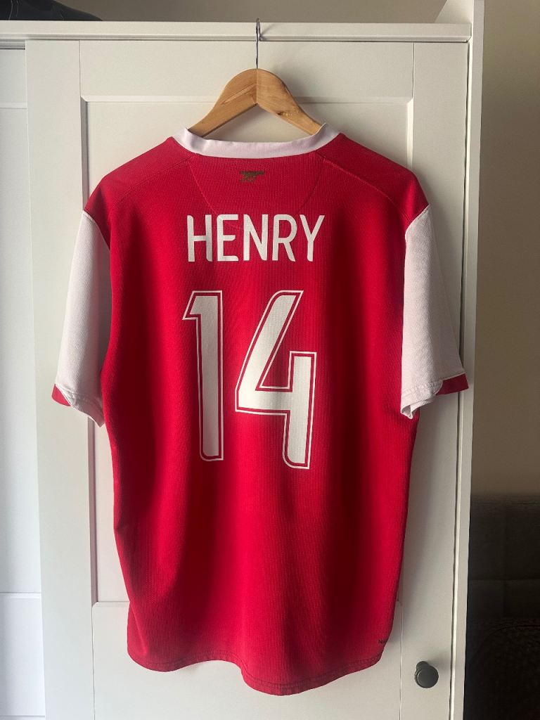 Thierry Henry Arsenal Home Shirt 06/07 - Men's Large, Great Condition