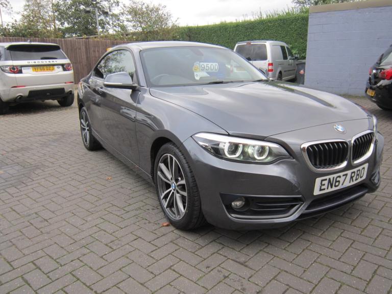 2018 BMW 2 Series 218i Sport 2dr [Nav] COUPE Petrol Manual