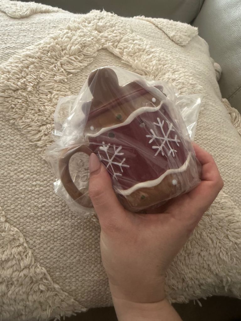 Scentsy gingerbread man mini warmer brand new 