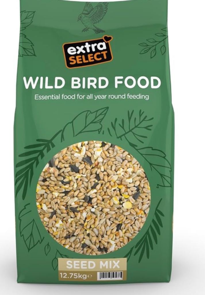 Brand new unopened bag of extra select bird food mix