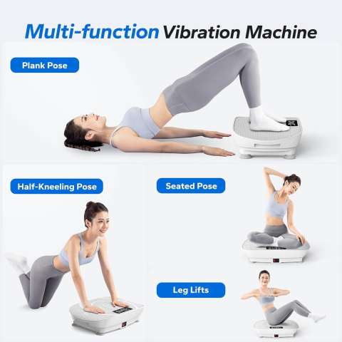 quiet vibration plate Rumblex 4D Vibration Plate | Advanced Whole Body Fitness main image 0