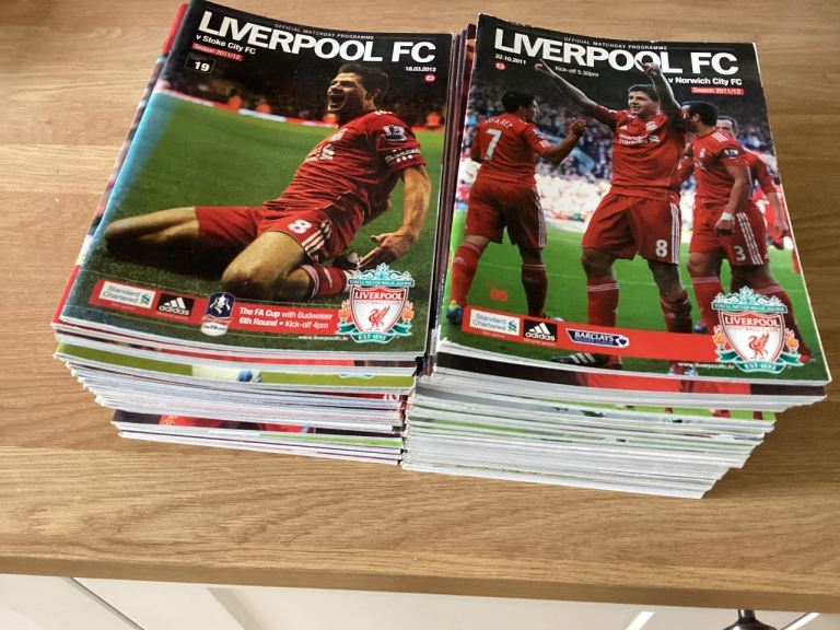 Liverpool Football programs