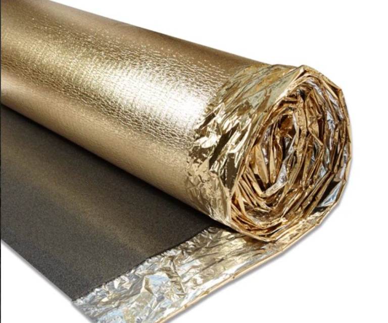 15 sqm of Sonic Gold Foil 5mm Wood / Laminate Underlay