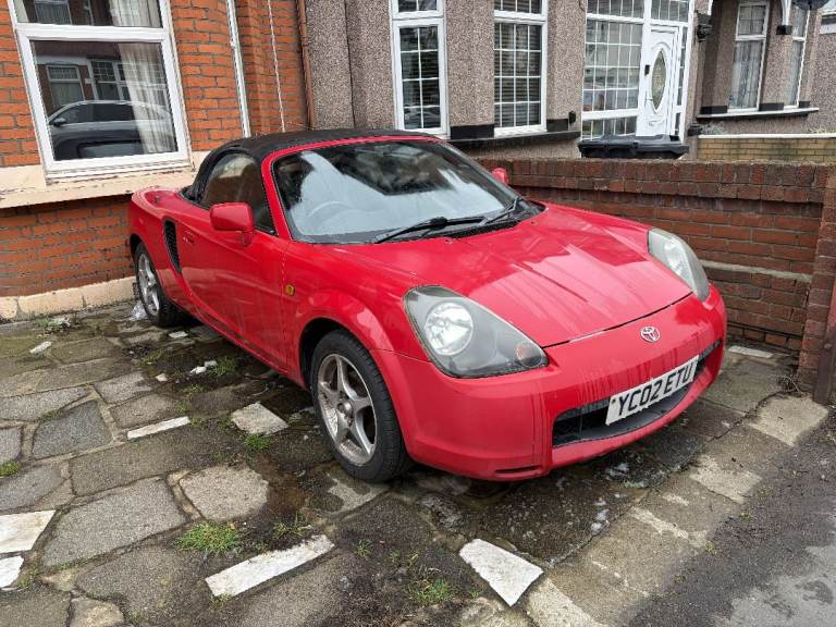 Toyota, MR2, Convertible, 2002, Manual ULEZ Compliant