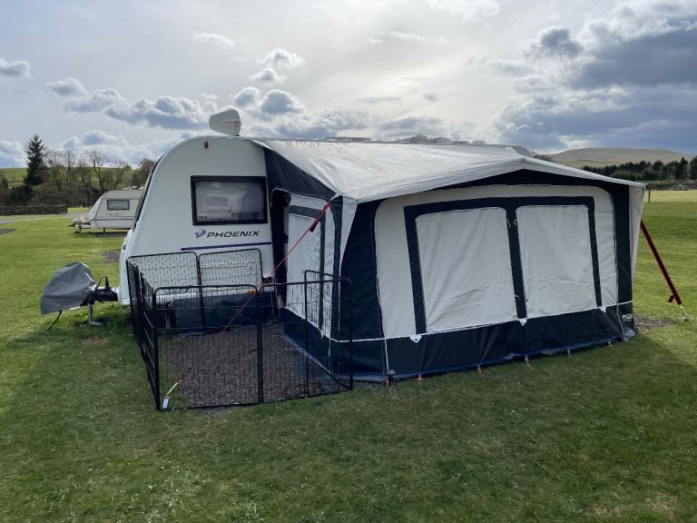 Bailey Phoenix 640 caravan with awning and accessories - ready to go