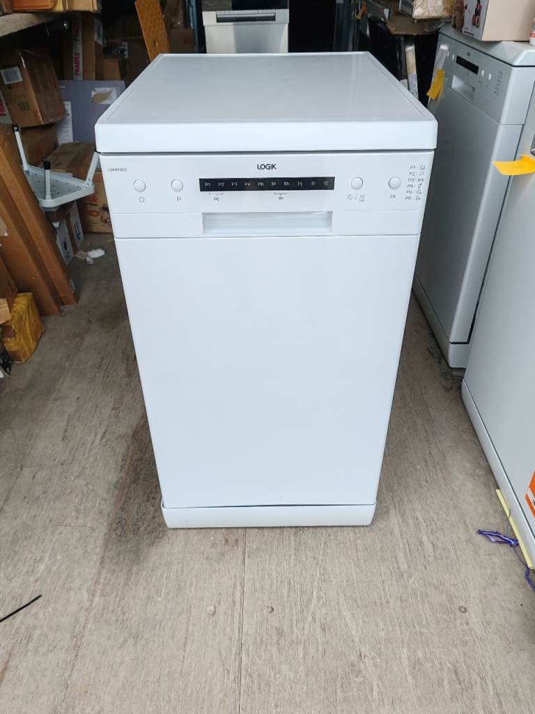 LOGIK  LDW45W23 Slimline Dishwasher - White - RRP £249 -D21