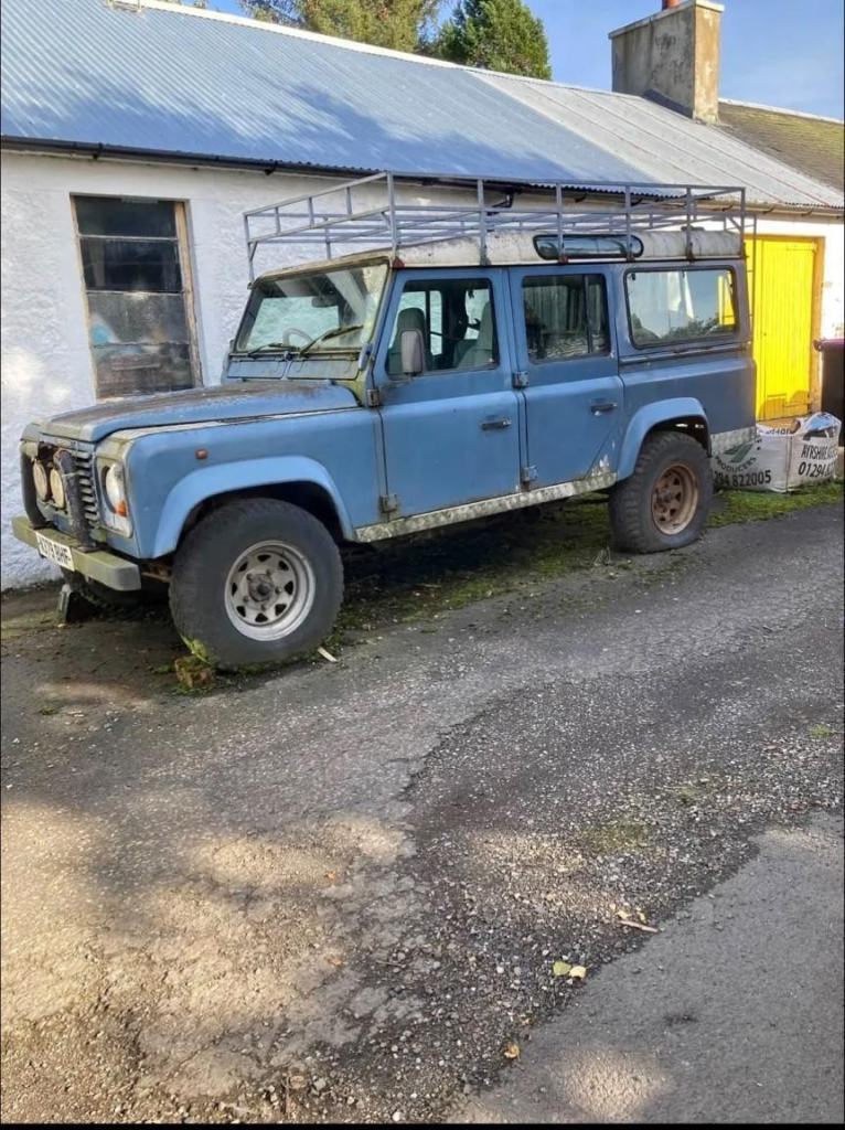 1995 LAND ROVER DEFENDER 110 SPARES OR REPAIRS 