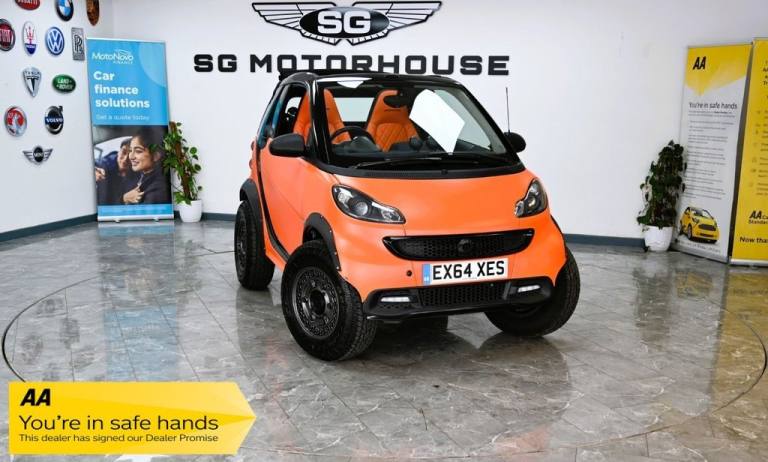 2014 smart fortwo Grandstyle 2dr Softouch Auto 84 CONVERTIBLE PETROL Automatic