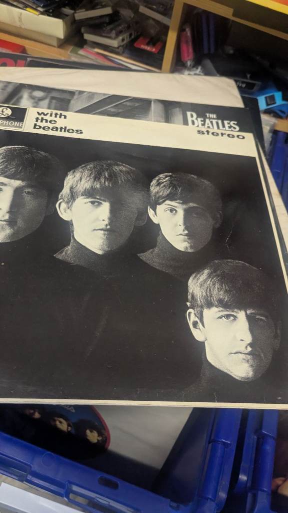 Beatles vinyl records from £20 each 