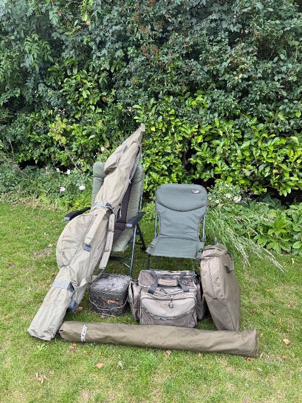 Carp fishing equipment/set up