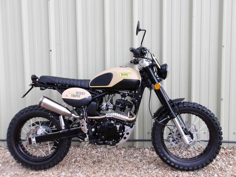 Bluroc Hero 125 Brand New Ltd Edition Desert Trophy, 2 Year Warranty UK Delivery