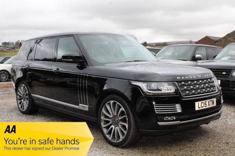 2015 Land Rover Range Rover 5.0 V8 S/C Autobiography Black LWB 4dr Auto SS ESTATE PETROL Automatic