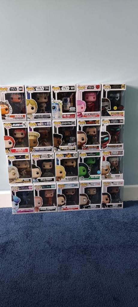 20 Assorted Funko Pop! figures - inc. 5 Star Wars - All new in boxes