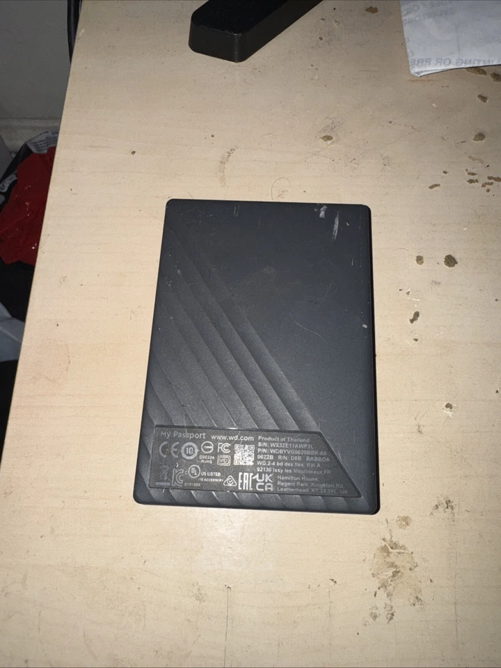 WD 2TB Hard Drive My Passport