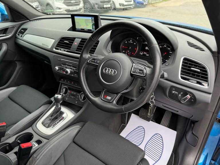 2016 Audi Q3 TDI QUATTRO S LINE S-TRONIC- DEMO +1 OWNER -£5K EXTRAS -CAMERA -CRUISE - Estate Dies...