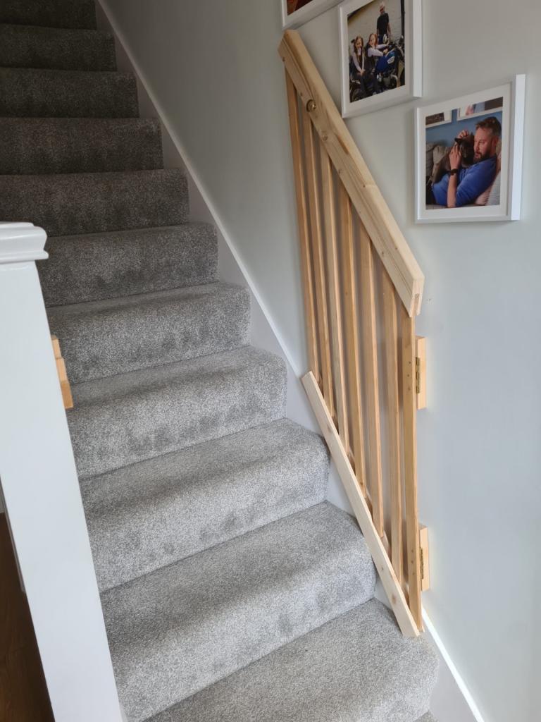 Bespoke Pivoting Stair Case for Animals and Children