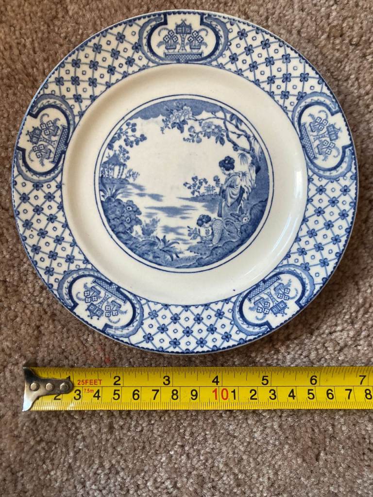 Antique 1921-1922 Adams Tunstall  "Tokio" Pattern plate 