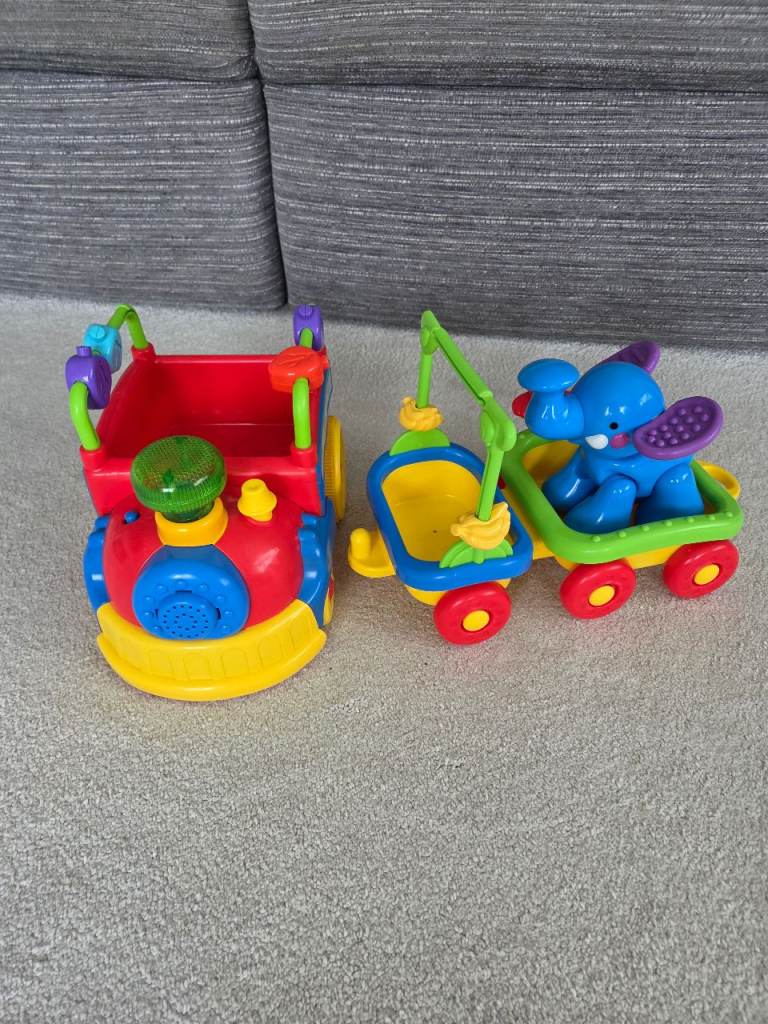 Fisger Price Baby Activity Train and V Tech Microphone Toy Set, £5.00 ...