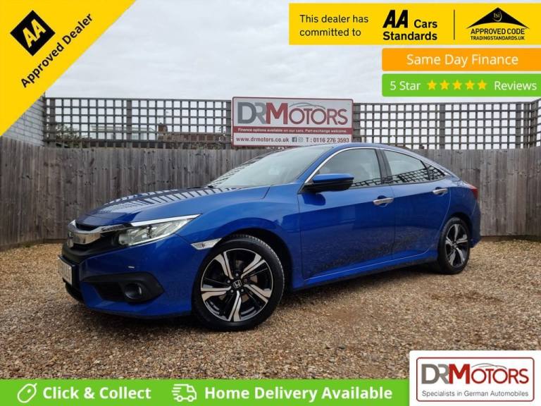 2018 Honda Civic 1.6 i-DTEC SR Saloon 4dr Diesel Manual Euro 6 (s/s) (120 ps) Saloon Diesel Manual