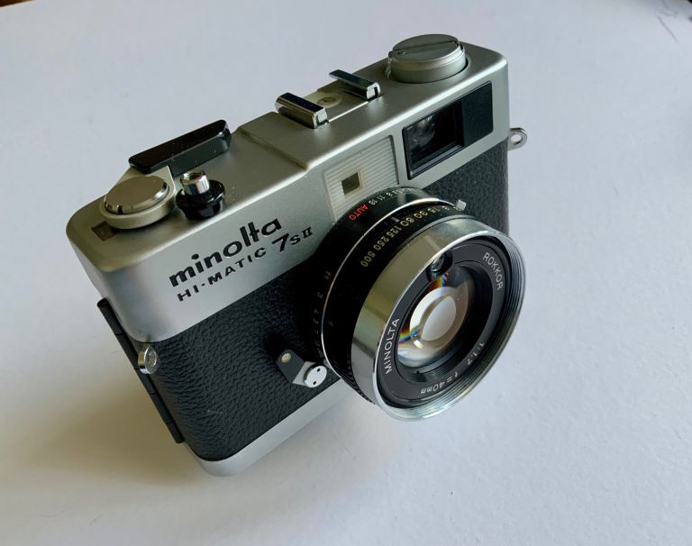 Minolta Hi-Matic 7sII Film Camera - Good Condition