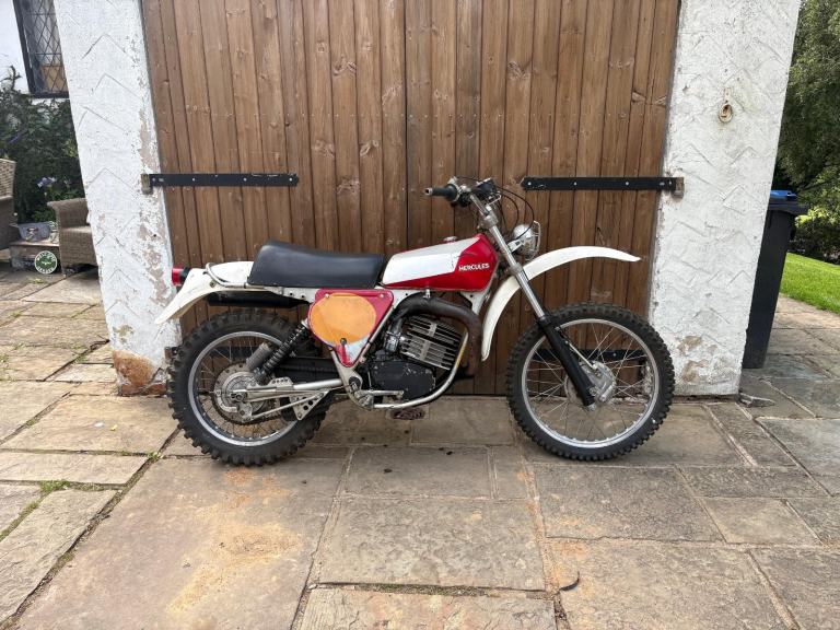 Hercules GS250 SACHS 1977 Vintage 2 Stroke Enduro Motorcycle 