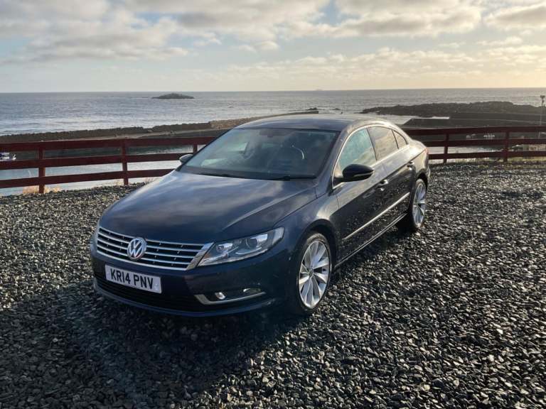 VOLKSWAGEN CC 2.0 TDI BlueMotion Tech GT Blue Auto Diesel 2014