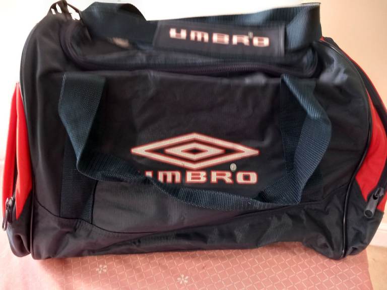 Umbro Sports Bag - Black and Red
