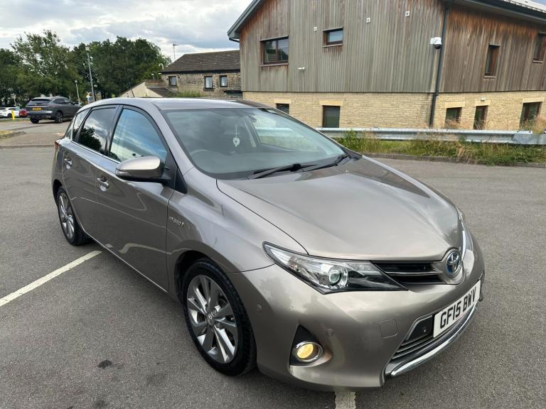 2015 Toyota Auris 1.8 VVTi Hybrid Excel 5dr CVT Auto [Nav] HATCHBACK Petrol/Electric Hybrid Autom...