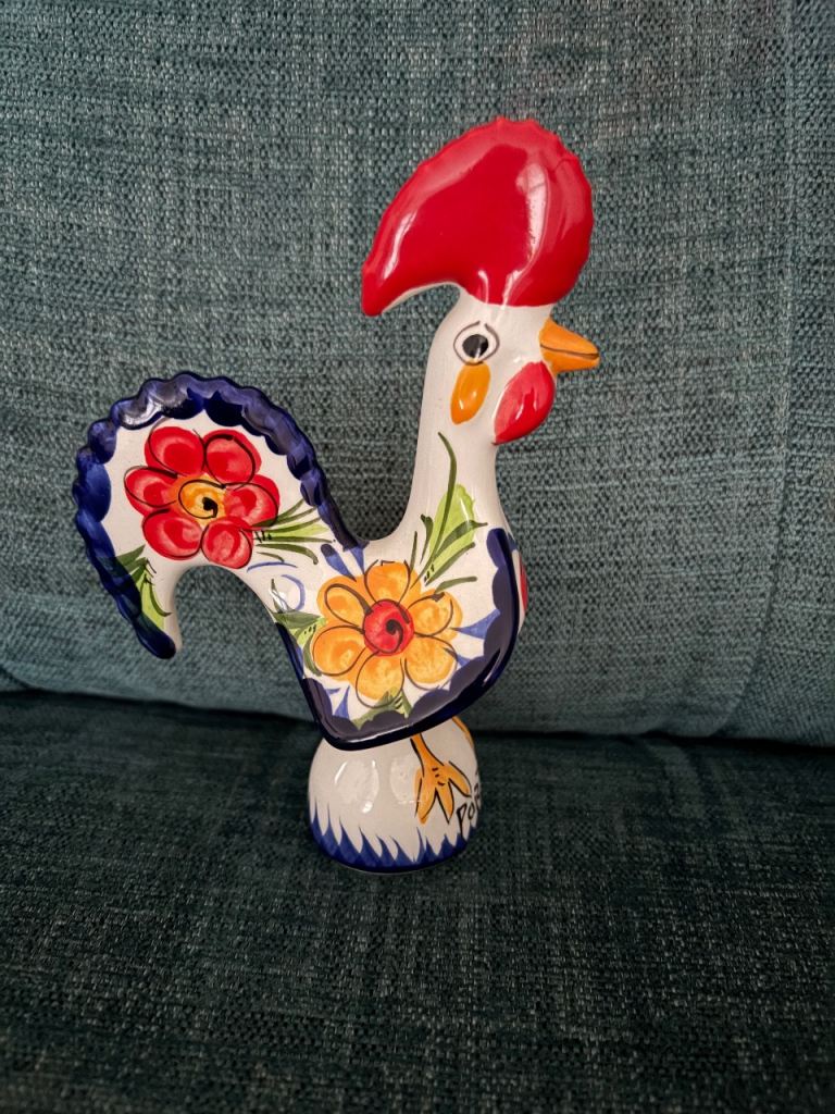 Nice ceramic good Luck rooster 