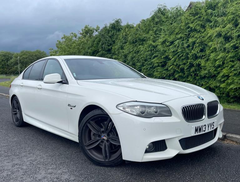 2013 BMW 5 Series 520d M Sport 4dr Step Auto* TIMING CHAIN REPLACED* SALOON Diesel Automatic