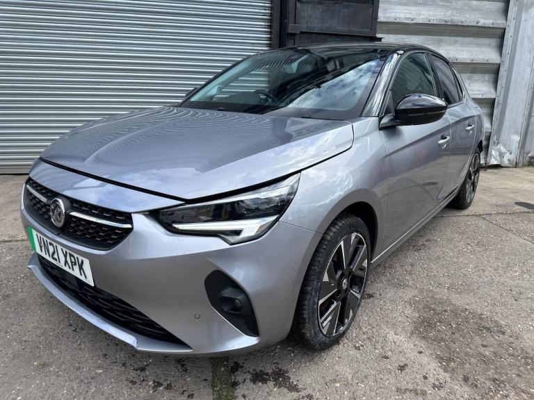 2021 21 REG VAUXHALL CORSA ELECTRIC ELITE AUTO DAMAGED REPAIRABLE SALVAGE
