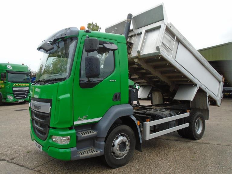 2017 (17) DAF LF.260 EURO6 16T SPLIT BODY ALUMINIUM TIPPER 