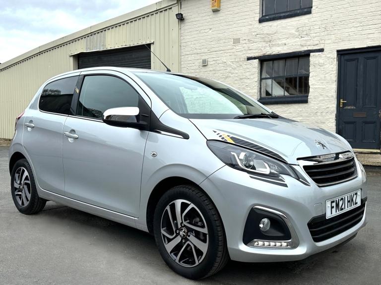 2021 21 Peugeot 108 1.0 (72) Collection 5 Door Met Gallium Silver **8000 MILES**