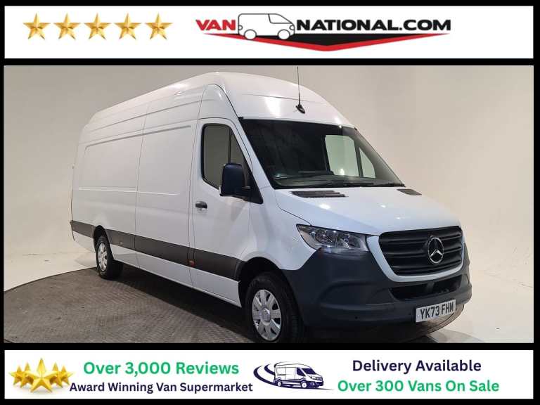 2023 Mercedes-Benz Sprinter 2.0 315 CDI PREMIUM L4 H3 RWD 150 BHP XLWB (RARE HIGH ROOF) Panel Van...