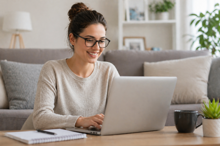 “Busy schedule? Learn something flexible you can do from home”