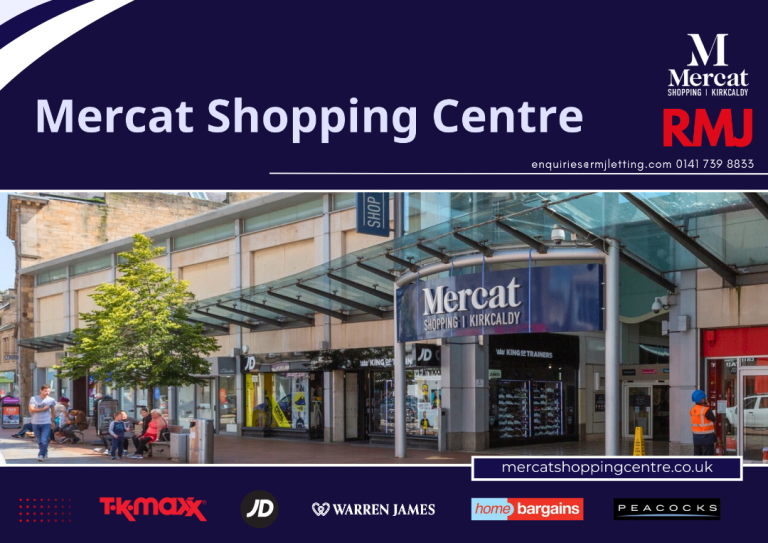Prime Retail Units to Let – Mercat Shopping Centre, Kirkcaldy