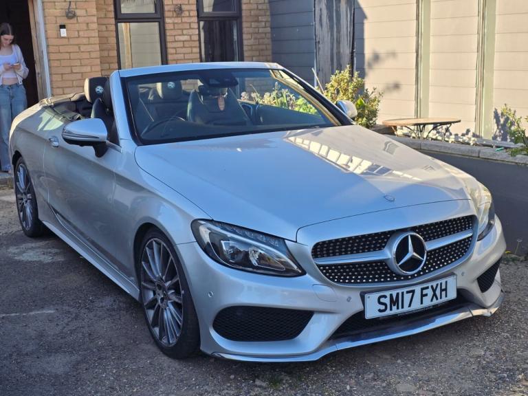 MERCEDES C220d AMG LINE AUTO CONVERTIBLE - 2017/17