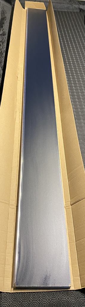 Howdens Navy Blue plinth/ kickboard brand new offcut. 