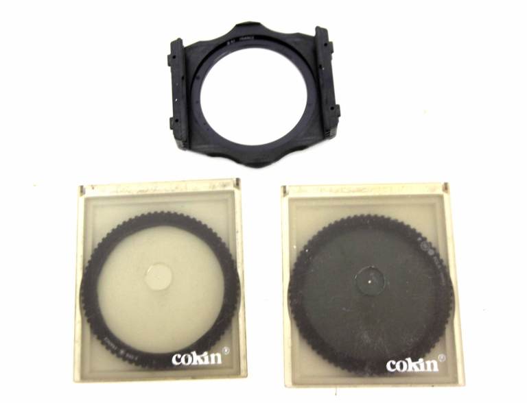 Cokin polarizing  P filter and star 8 P filter plus holder and adapter ring 67 mm