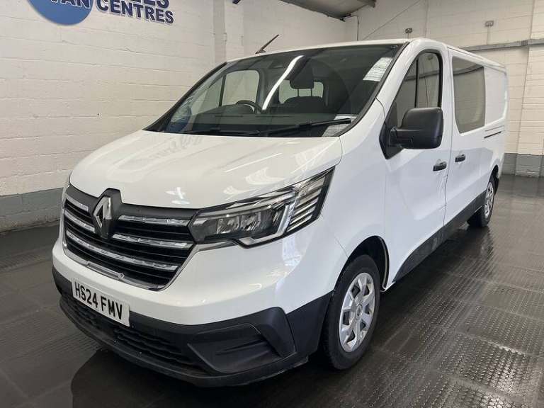 Renault Trafic 2.0 dCi Blue LL30 Advance Crew Van Double Cab 6dr Diesel Manual L2 H1 Euro  Combi ...