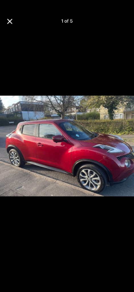 Nissan, JUKE, Hatchback, 2016, Manual, 1461 (cc), 5 doors
