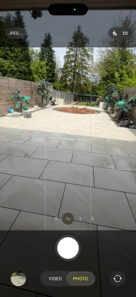 Garden paving and fencing 