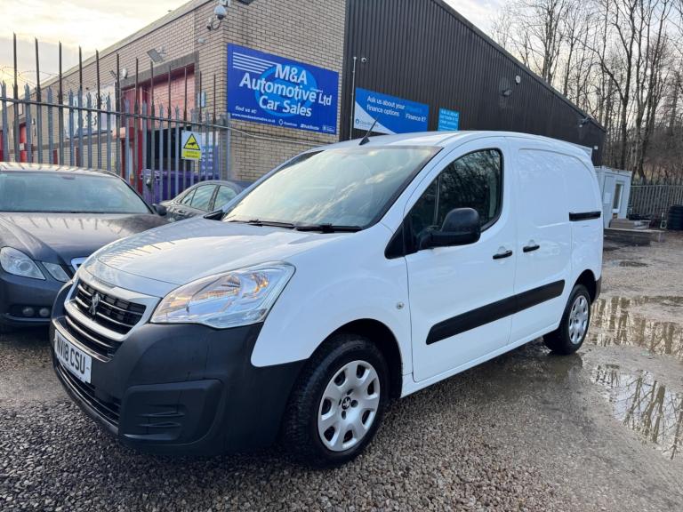 2018 Peugeot Partner 1.6 BlueHDi 854 Professional L1 5dr PANEL VAN Diesel Manual