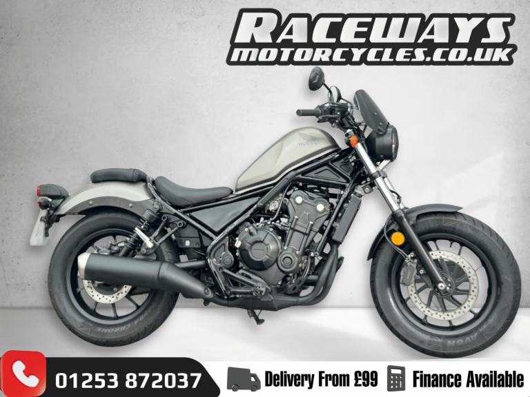 HONDA CMX 500 A-X 471cc, GREY, 18 PLATE, 9,127 MILES FROM NEW, HPI CLEAR, 