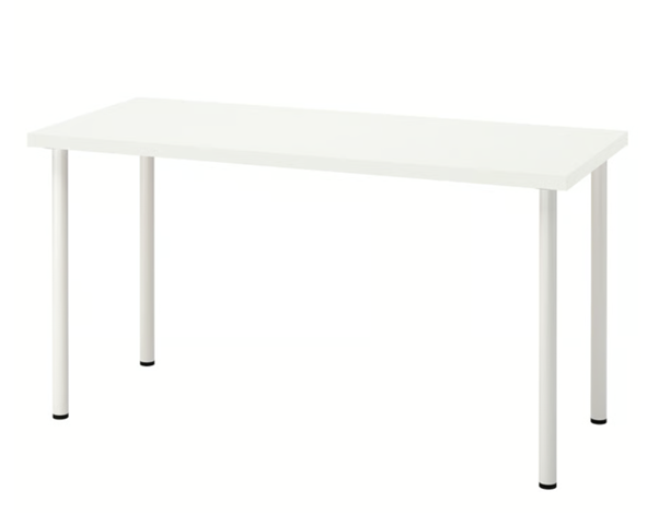 Two white tables