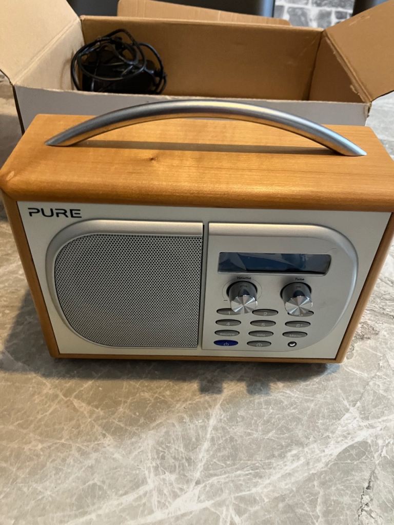 radio pure like new in box can deliver for a small charge