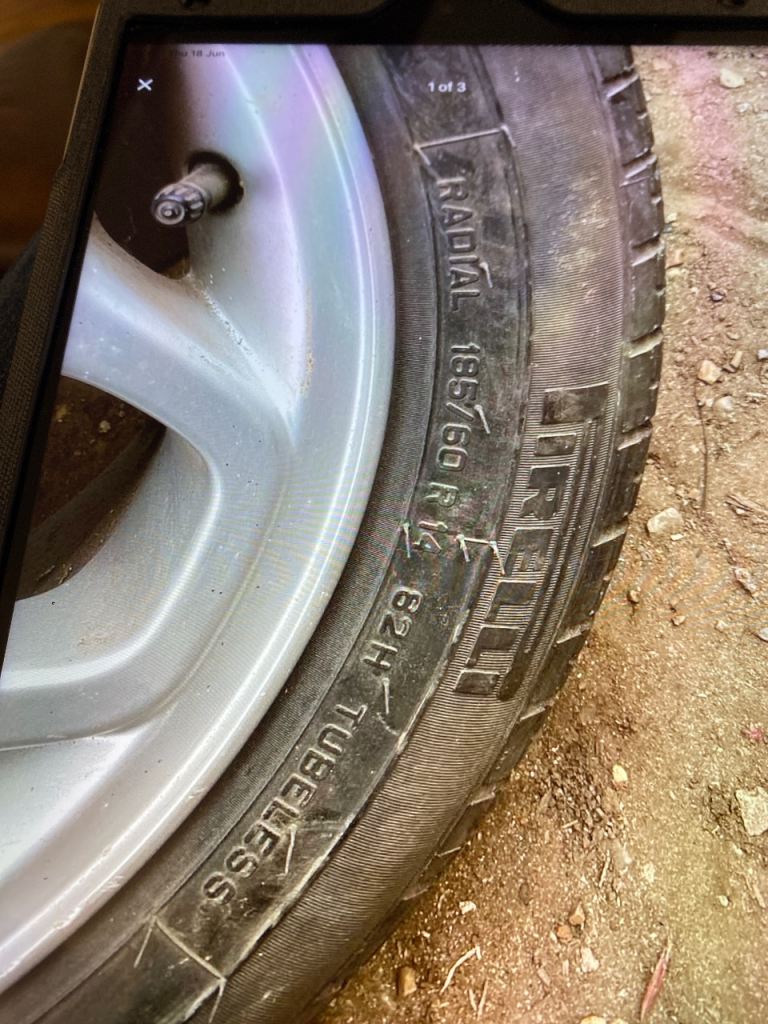 5 Escort  wheels