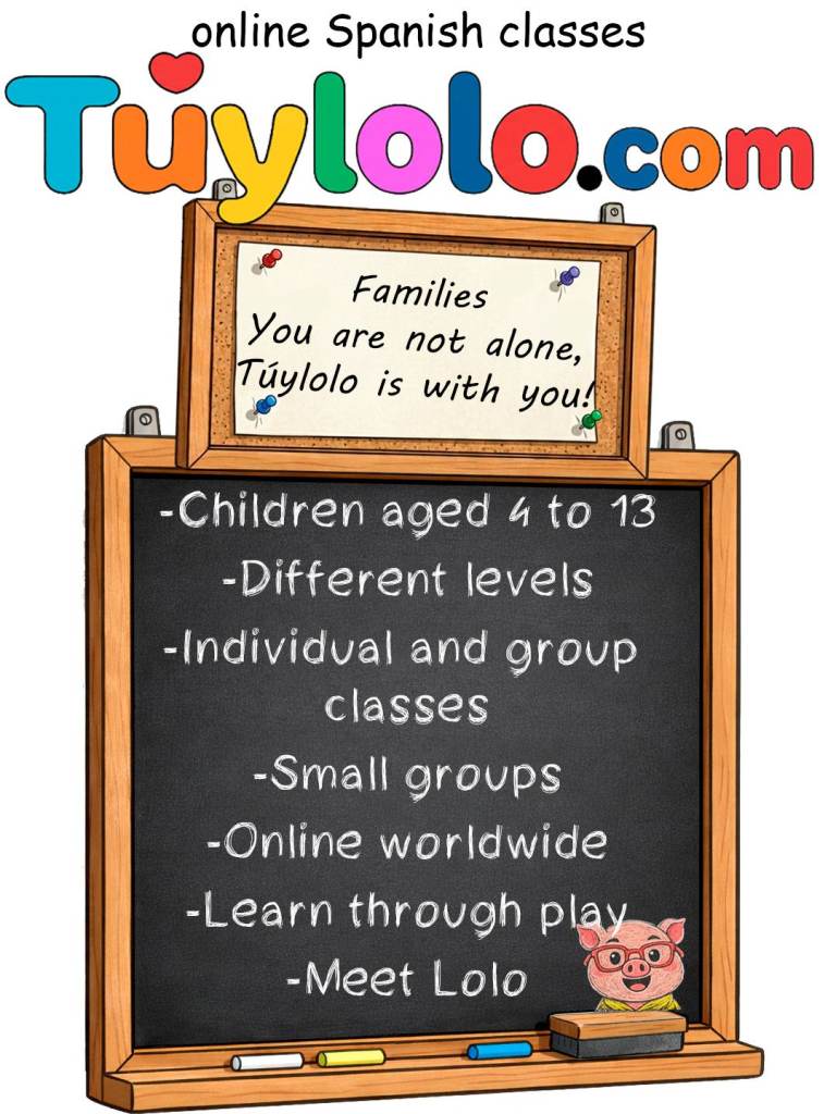 online Spanish classes for children