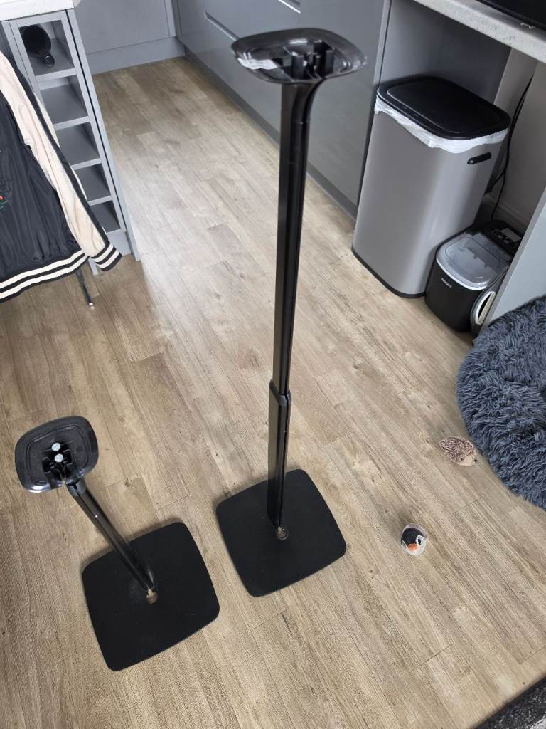 Pair of SONOS PLAY ONE Speaker Stands – Grey, Good Condition