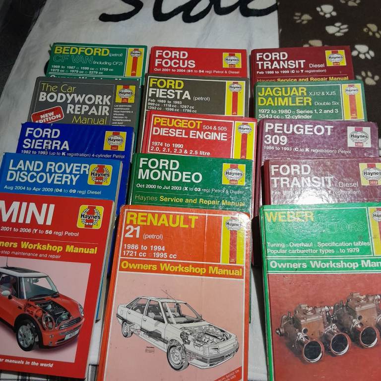 Haynes manuals job lot of 15